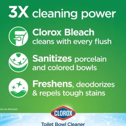 Ultra Clean Toilet Tablets Bleach, 3.5 oz. (CLO30024)<Clorox