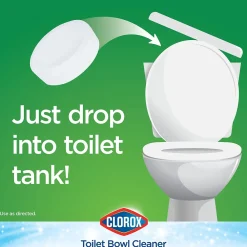Ultra Clean Toilet Tablets Bleach, 3.5 oz., 2/Pack, 6 Packs/Carton (30024CT)<Clorox New