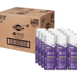 Pro 4 in One Disinfectant & Sanitizer, Lavender, 14 Ounces Each, Pack of 12 (32512)<Clorox Discount