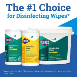 Pro Disinfecting Wipes, Fresh Scent, 75 Wipes/Container, 6/Carton (CLO15949CT)<Clorox Online