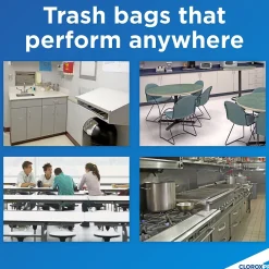 CloroxPro ForceFlex 13 Gallon Tall Kitchen Trash Bag, 23.75