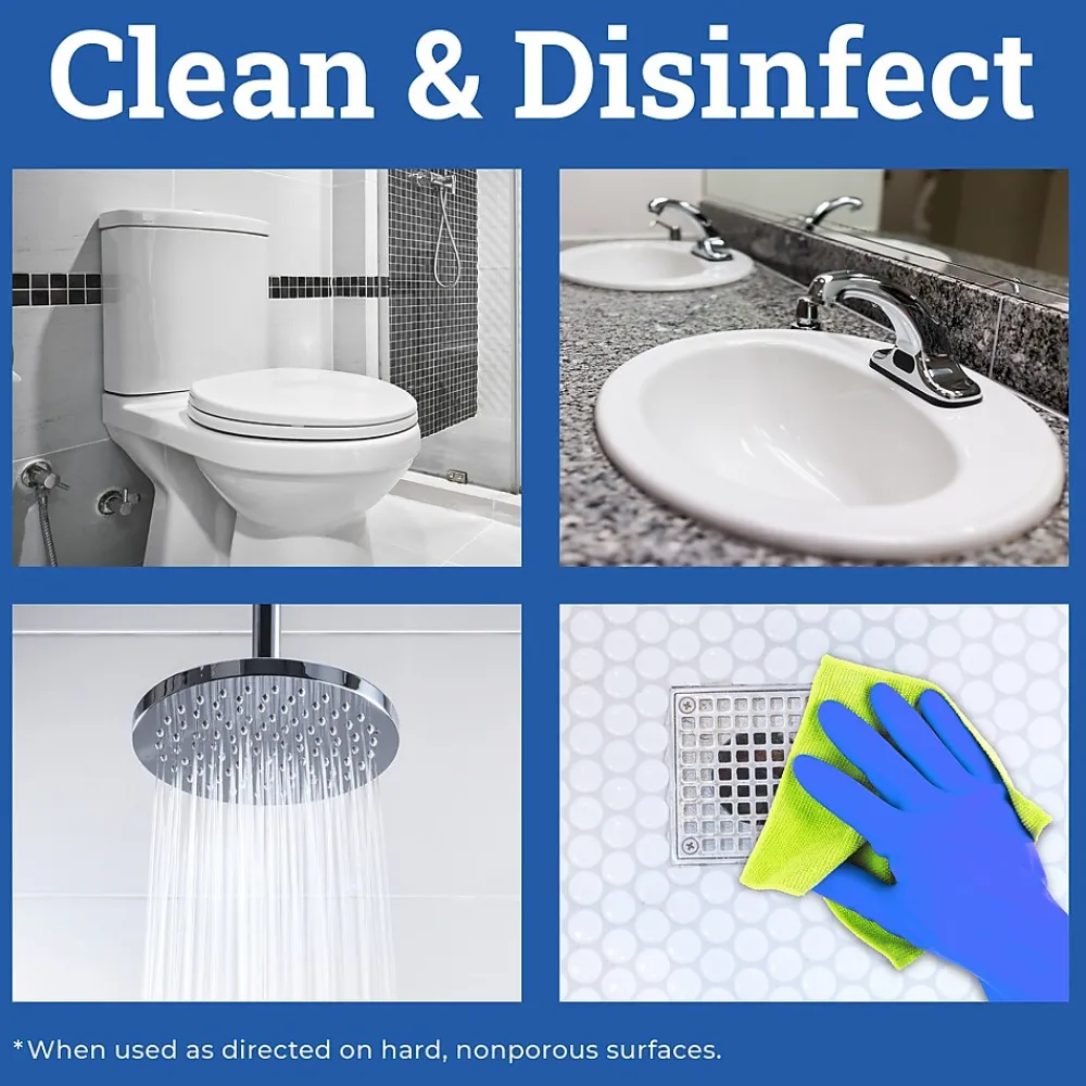 CloroxPro Disinfecting Instant Mold and Mildew Remover Spray, 32 Fluid Ounces, Pack of 9 (35600)<Tilex Outlet