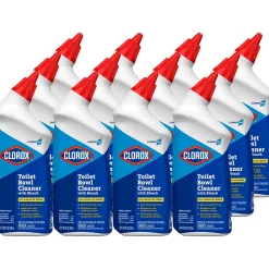 Pro Toilet Bowl Cleaner with Bleach, Fresh Scent, 24 fl. oz., 12/Carton (00031)<Clorox New