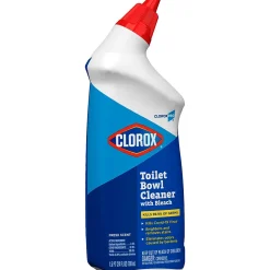 Pro Toilet Bowl Cleaner with Bleach, Fresh Scent, 24 fl. oz., 12/Carton (00031)<Clorox New