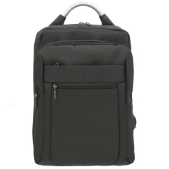 Club Rochelier Laptop Compatible Backpack, Large, Black (CRBP125-08)