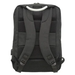 Club Rochelier Laptop Compatible Backpack, Large, Black (CRBP125-08)