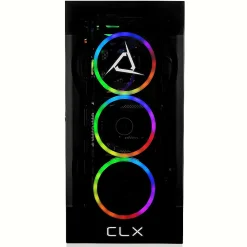 Hot CLX SET TGMSETRTU2B02BM Gaming Desktop Computer, AMD Ryzen 9 7900X, 32GB Memory, 1TB SSD, 4TB HDD