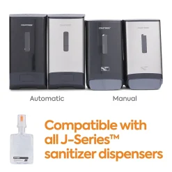 70% Alcohol Gel Hand Sanitizer Refill for J-Series, 1200 mL, 2/Carton (CWJSR-HSG)<Coastwide Professional Best