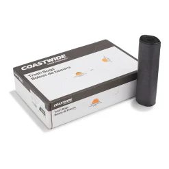 ™ 50-56 Gallon Trash Bag, 43" x 48", High Density, 16 mic, Black, 200 Bags/Box (CW57392)<Coastwide Professional Outlet