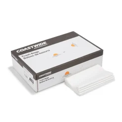 ™ 40-45 Gallon Trash Bag, 40" x 46", Low Density, 2 mil, Clear, 100 Bags/Box (CW57394)<Coastwide Professional Outlet