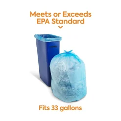™ 33 Gallon Trash Bag with 30% PCR, 33