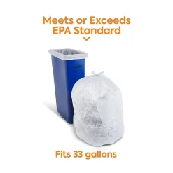 ™ 33 Gallon Trash Bag with 30% PCR, 33