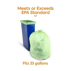 ™ 33 Gallon Trash Bag with 30% PCR, 33