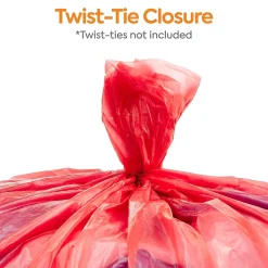 ™ 30-33 Gallon Biohazard Bags, Low Density, 1.3 Mil, Red, 150 Bags/Box (CW57395)<Coastwide Professional Best