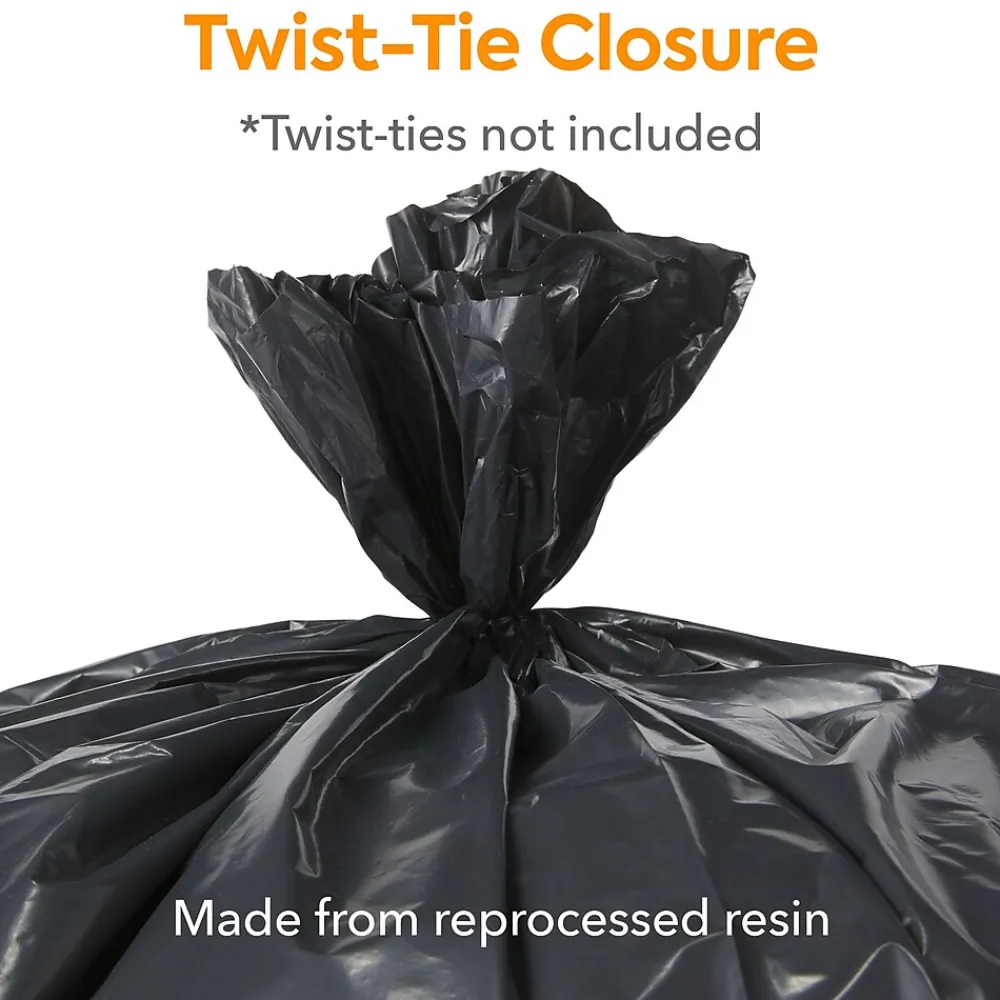 ™ 20-30 Gallon Trash Bag, 30" x 36", Low Density, 1.35 mil, Black, 150 Bags/Box (CW21761)<Coastwide Professional New