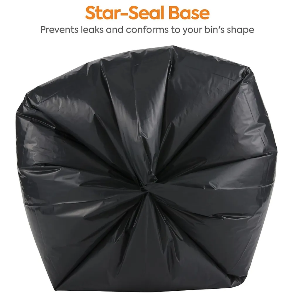 ™ 20-30 Gallon Trash Bag, 30" x 36", Low Density, 1.35 mil, Black, 150 Bags/Box (CW21761)<Coastwide Professional New