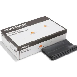 ™ 55-60 Gallon Trash Bag, 38" x 58", Low Density, 1.3 mil, Black, 100 Bags/Box (CW22342)<Coastwide Professional Online