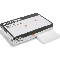 ™ 30-33 Gallon Trash Bag, 33" x 39", Low Density, 0.9 mil, Clear, 150 Bags/Box (CW22339)<Coastwide Professional