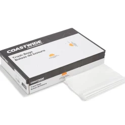 ™ 40-45 Gallon Trash Bag, 40" x 46", Low Density, 1.5 mil, Clear, 100 Bags/Box (CW50714)<Coastwide Professional Sale