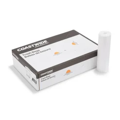 ™ 40-45 Gallon Trash Bag, 40" x 48", High Density, 12 mic, Natural, 250 Bags/Box (CW18203)<Coastwide Professional Outlet