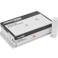 ™ 20-30 Gallon Trash Bag, 30" x 37", High Density, 10 mic, Natural, 500 Bags/Box (CW18197)<Coastwide Professional Best