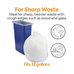 ™ AccuFit 32 Gallon Trash Bag, 33