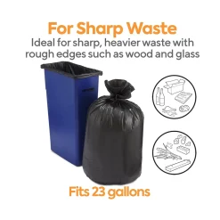 ™ AccuFit 23 Gallon Trash Bag, 28