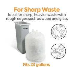 ™ AccuFit 23 Gallon Trash Bag, 28