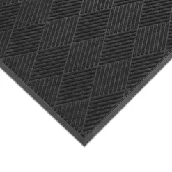 Coastwide Professional ™ Commercial Wiper/Scraper Floor Mat, 4' x 6', Charcoal (CW23071)