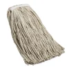 ™ Cut-End Wet Mop Head, #32, Cotton, 1" Headband, White (CW57745)<Coastwide Professional Outlet
