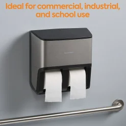 ™ J-Series Quad Bath Tissue Dispenser, Black/Metallic (CWJ4BT-S)<Coastwide Professional Best