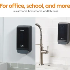 ™ J-Series Wall Mounted Hand Soap Dispenser, Black (CWJMS-B-CC)<Coastwide Professional Clearance