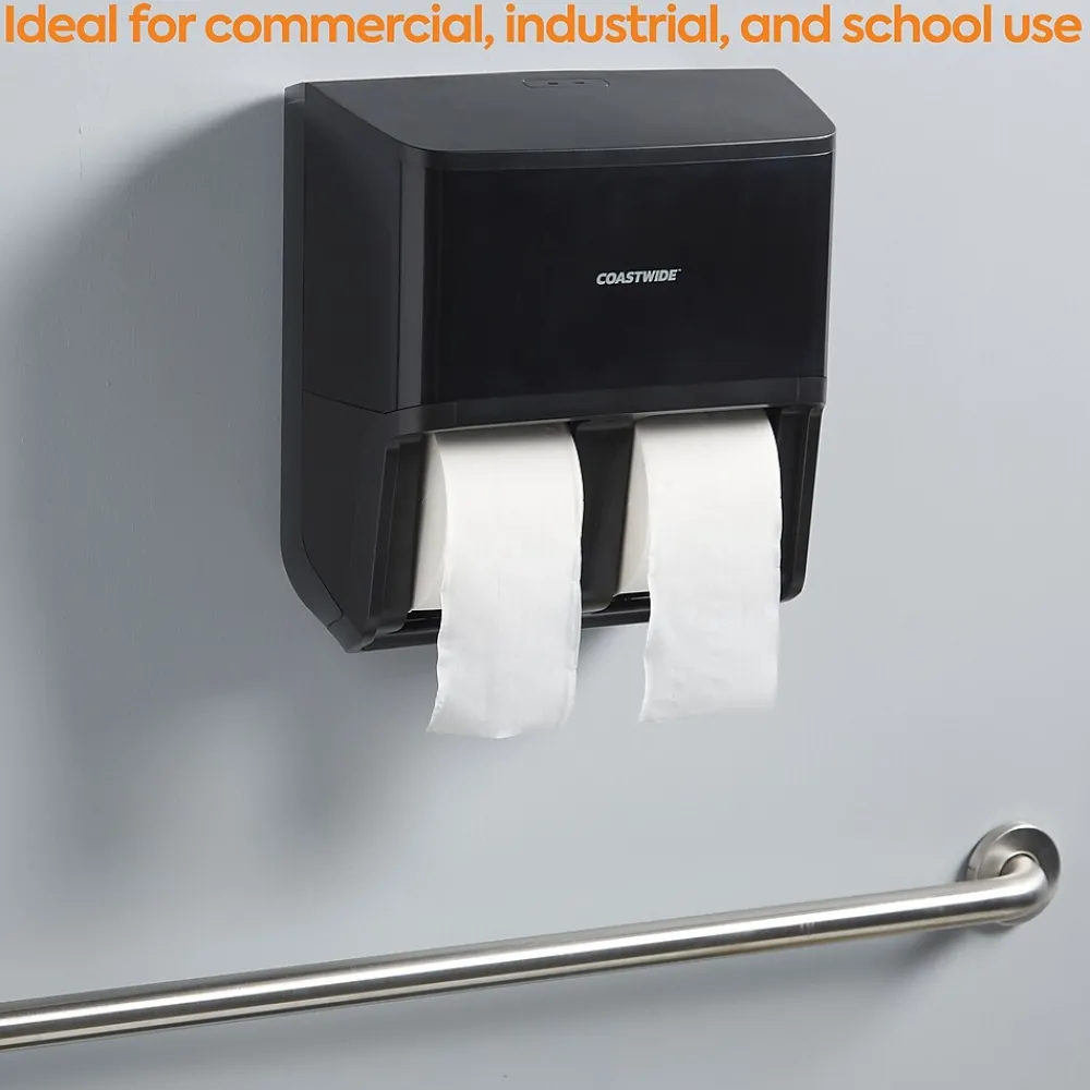 ™ J-Series Quad Bath Tissue Dispenser, Black (CWJ4BT-B)<Coastwide Professional Discount