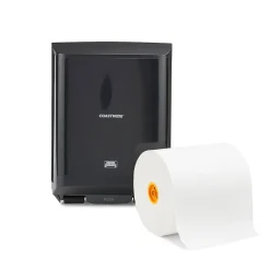 J-Series Manual Hardwound Paper Towel Dispenser, Black (CWJMHT-B-CC)<Coastwide Professional Sale