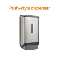 ™ J-Series Wall Mounted Hand Soap Dispenser, Black/Metallic (CWJMS-S-CC)<Coastwide Professional Sale