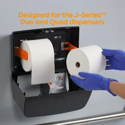 ™ J-Series 2-Ply Small Core Bath Tissue, White, 1500 Sheets/Roll, 18 Rolls/Carton (CWJBT-1500)<Coastwide Professional Hot