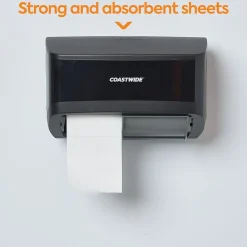 ™ J-Series 2-Ply Small Core Bath Tissue, White, 1500 Sheets/Roll, 18 Rolls/Carton (CWJBT-1500)<Coastwide Professional Hot