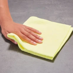 ™ Microfiber Wipers, Yellow, 12/Pack (CW52879)<Coastwide Professional Online