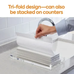 Coastwide Professional ™ Recycled Multifold Paper Towels, 1-ply, 250 Sheets/Pack, 16 Packs/Carton (CW25384)