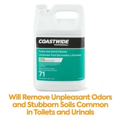 Toilet and Urinal Cleaner 71, 3.78L, 4/Carton (CW710001-A)<Coastwide Professional
