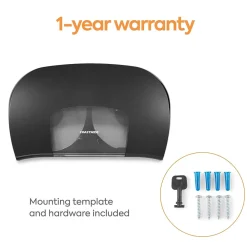 ™ Twin Jumbo Roll Toilet Paper Dispenser, Black (CW60831)<Coastwide Professional Discount