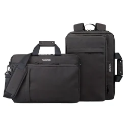 CODi Terra Laptop Hybrid Briefcase/Backpack, Black (TER305-10)