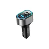 65W Dual Port Car Charger, USB-A & USB-C Outputs, Black (A01111)<CODi Best