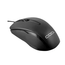 Clearance CODi Wired Ambidextrous Optical Desktop Mouse, Black (A05017)