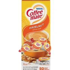 Coffee mate Hazelnut Liquid Creamer, 0.38 oz., 200/Carton (NES35180CT)
