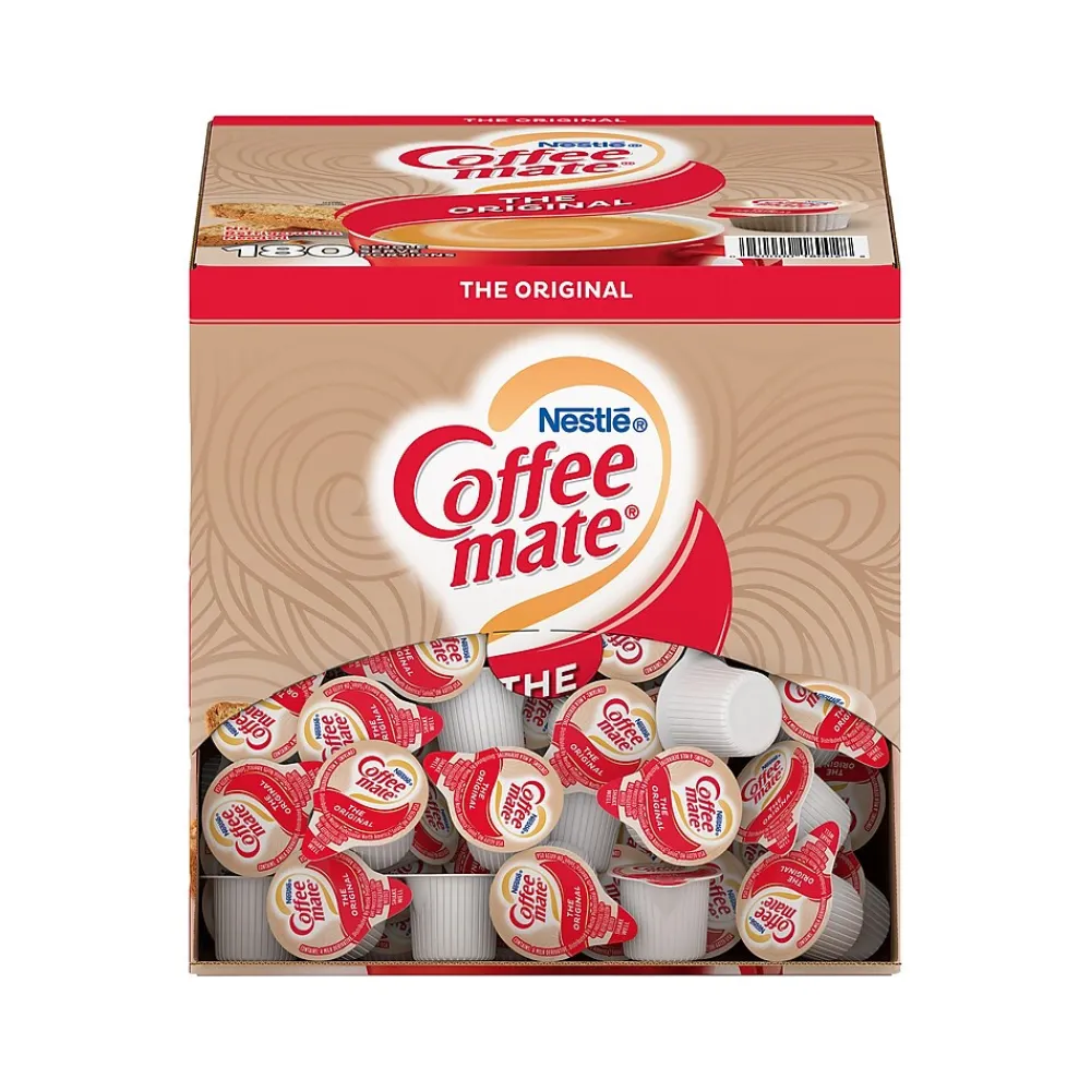 Coffee mate Original Liquid Creamer, 0.38 oz., 180/Carton (NES18002)