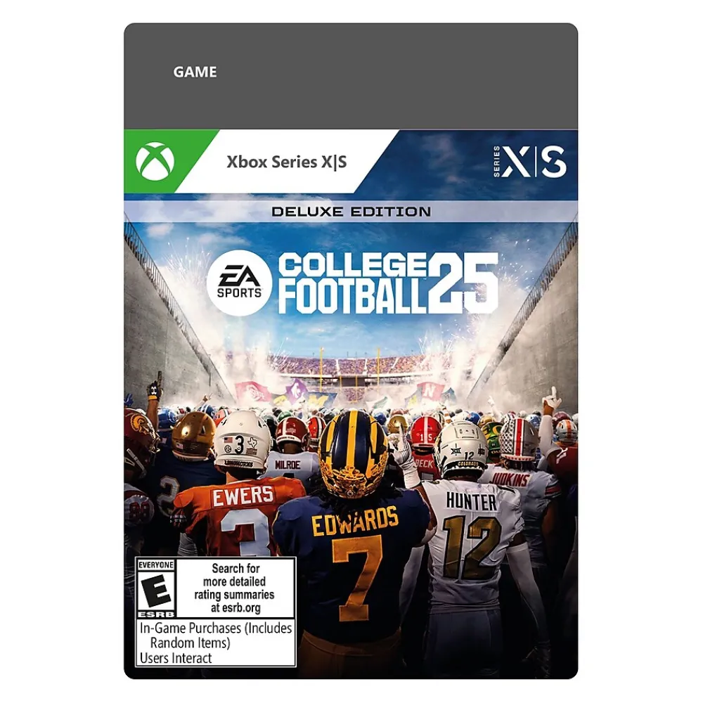 New Microsoft College Football 25: Deluxe Edition, Xbox Series X|S (Digital)