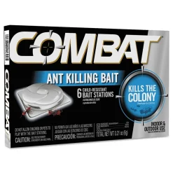 Combat Source Kill 4 Bait for Ants, Unscented, 0.21 oz., 6/Box (DIA45901)