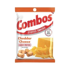 Combos Stuffed Snacks Cheddar Cheese Pretzels Nuggets, 6.3 oz. (06171)