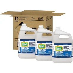 Disinfecting Cleaner w/Bleach, Fresh Scent, 1 gal., 3/Carton (24651)<Comet